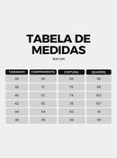 Calça Wide Leg Jeans Médio Feminina