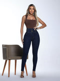 Calça Jeans Modeladora Feminina Cintura Alta Empina Bumbum