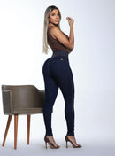 Calça Jeans Modeladora Feminina Cintura Alta Empina Bumbum
