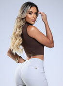 Calça Jeans Palha Feminina Elastano com Bolso Social