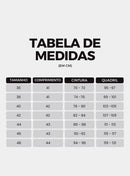 Bermuda Feminina Meia Coxa Jeans Claro Fit Com Lycra