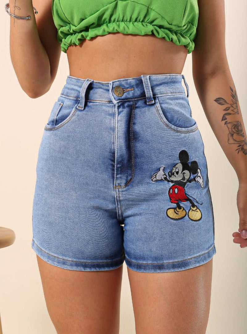 Short Mom com Bordado